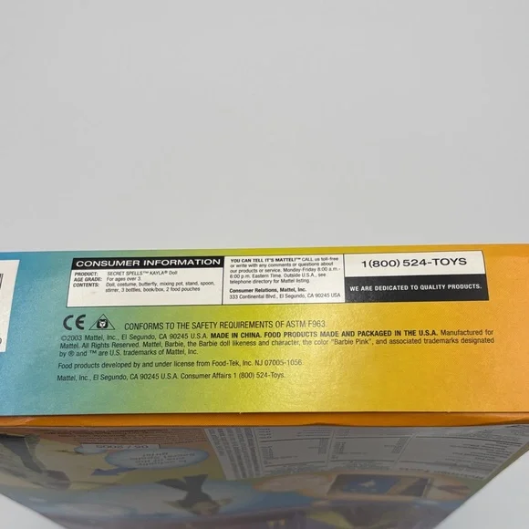 Mattel Secret Spells Kayla Doll red hair New In Box B2789 Butterfly Trick Book - Picture 10 of 13